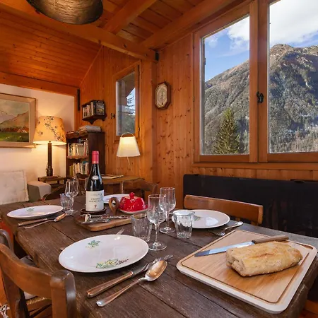 Du Glacier Cosy Alpine Style, Sleeps 4 - Happy * Chamonix